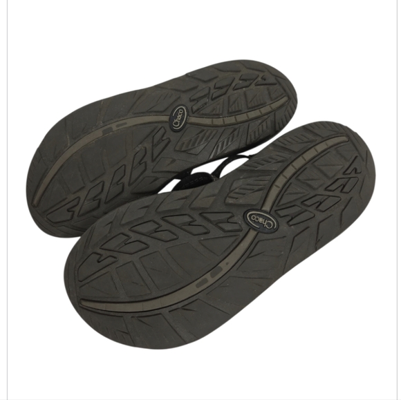 Chaco Men's Z/2 Brown Yellow Classic Toe Loop Adjustable Strap Sandal Size 12 - Picture 5 of 10